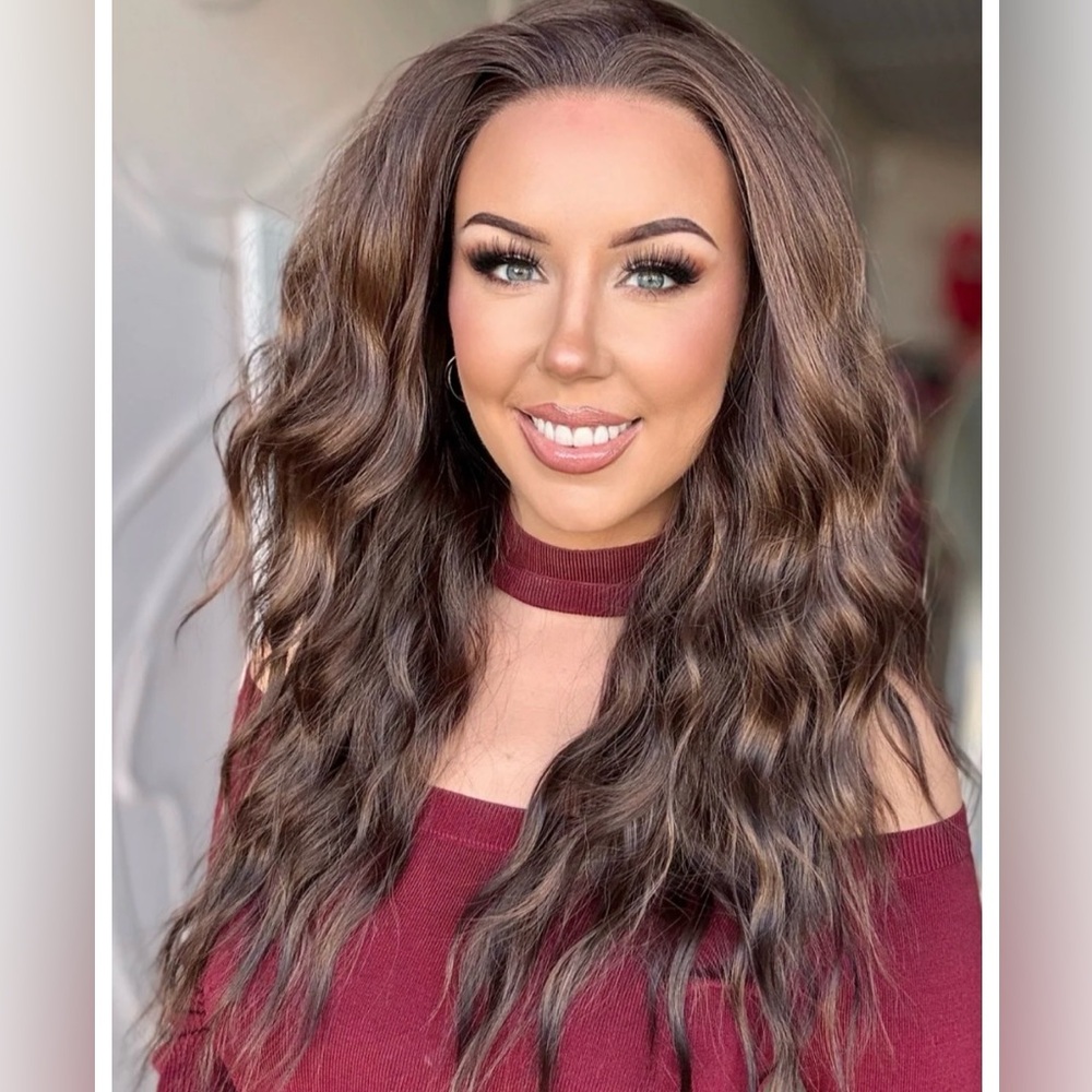 Chelsey Smith Crowns Large Jess in Chestnut 🌰 Glow NWT & Lace